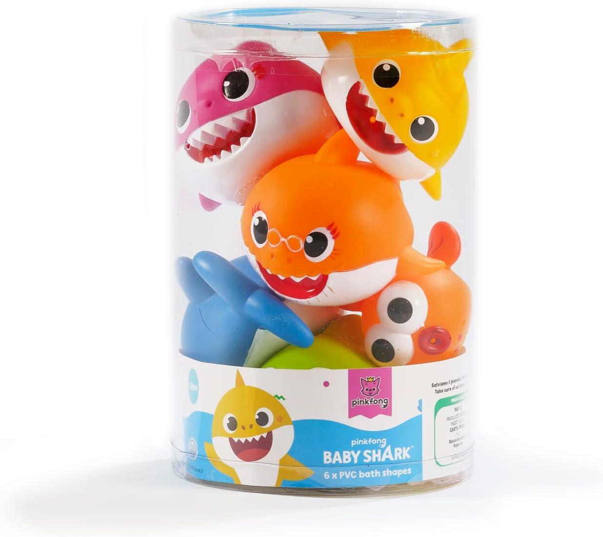 Thumbnail 6 de Baby Shark ODS 48821 set 6 squaletti da bagno