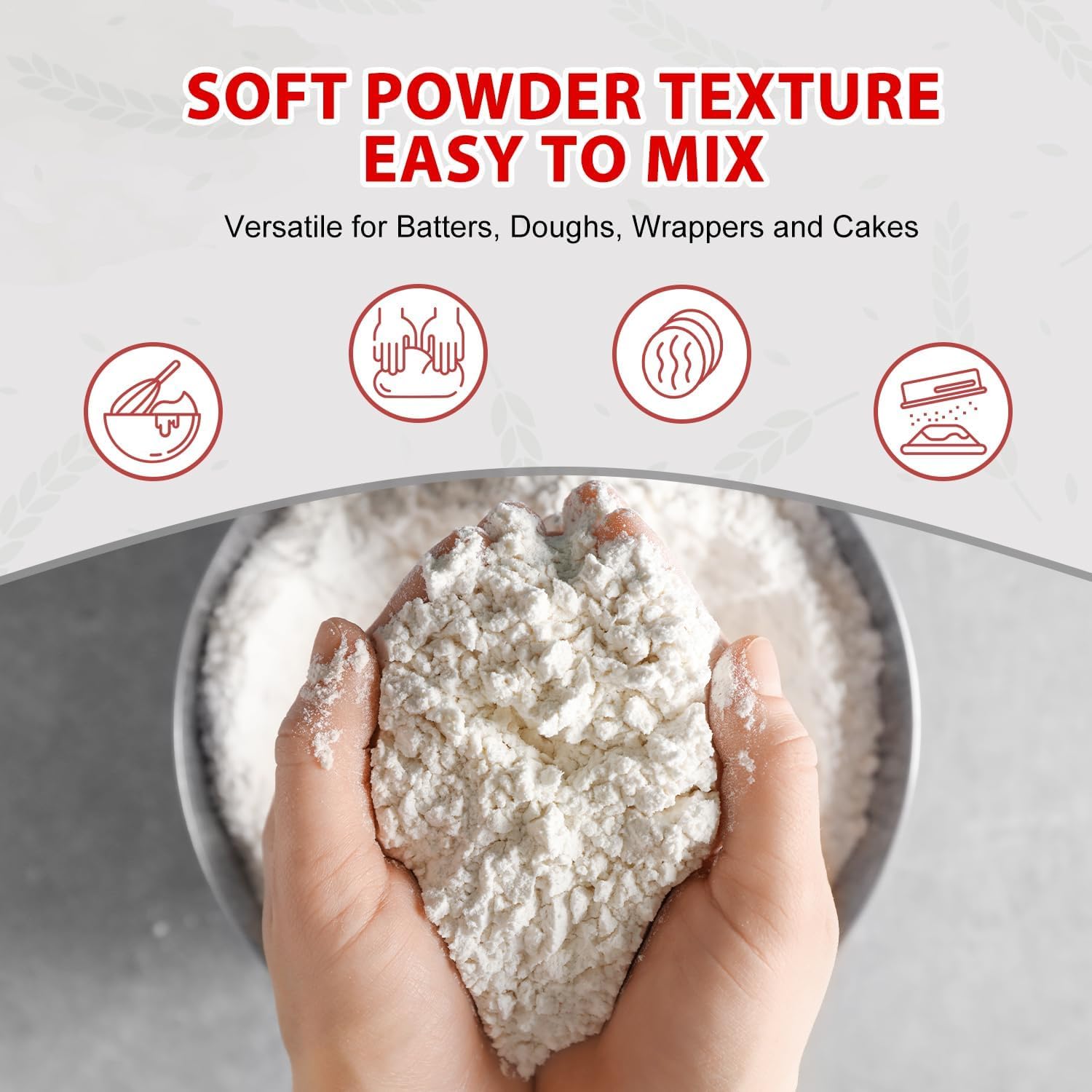 Thumbnail 2 de Soeos Thai Rice Flour, 16 oz, Finely Milled Gluten-Free Flour