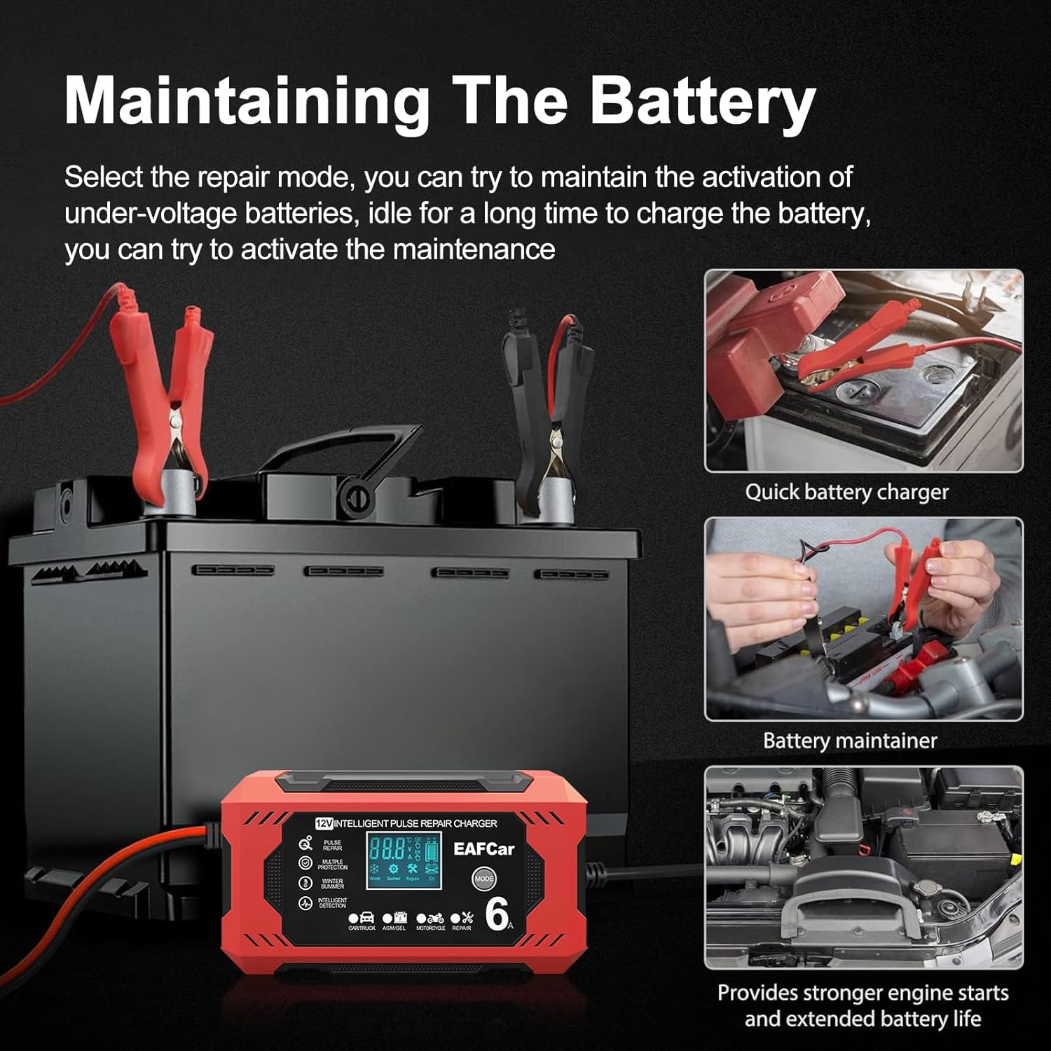 Thumbnail 3 de EAFCar 6Amp Car Battery Charger
