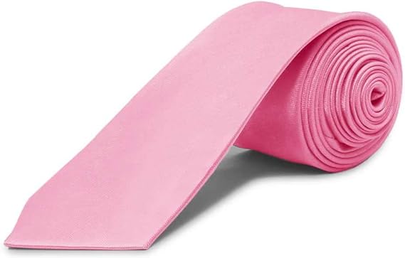 OcioDual Corbatas de Hombre Rosa Nº11 🎀 Estilo Elegante