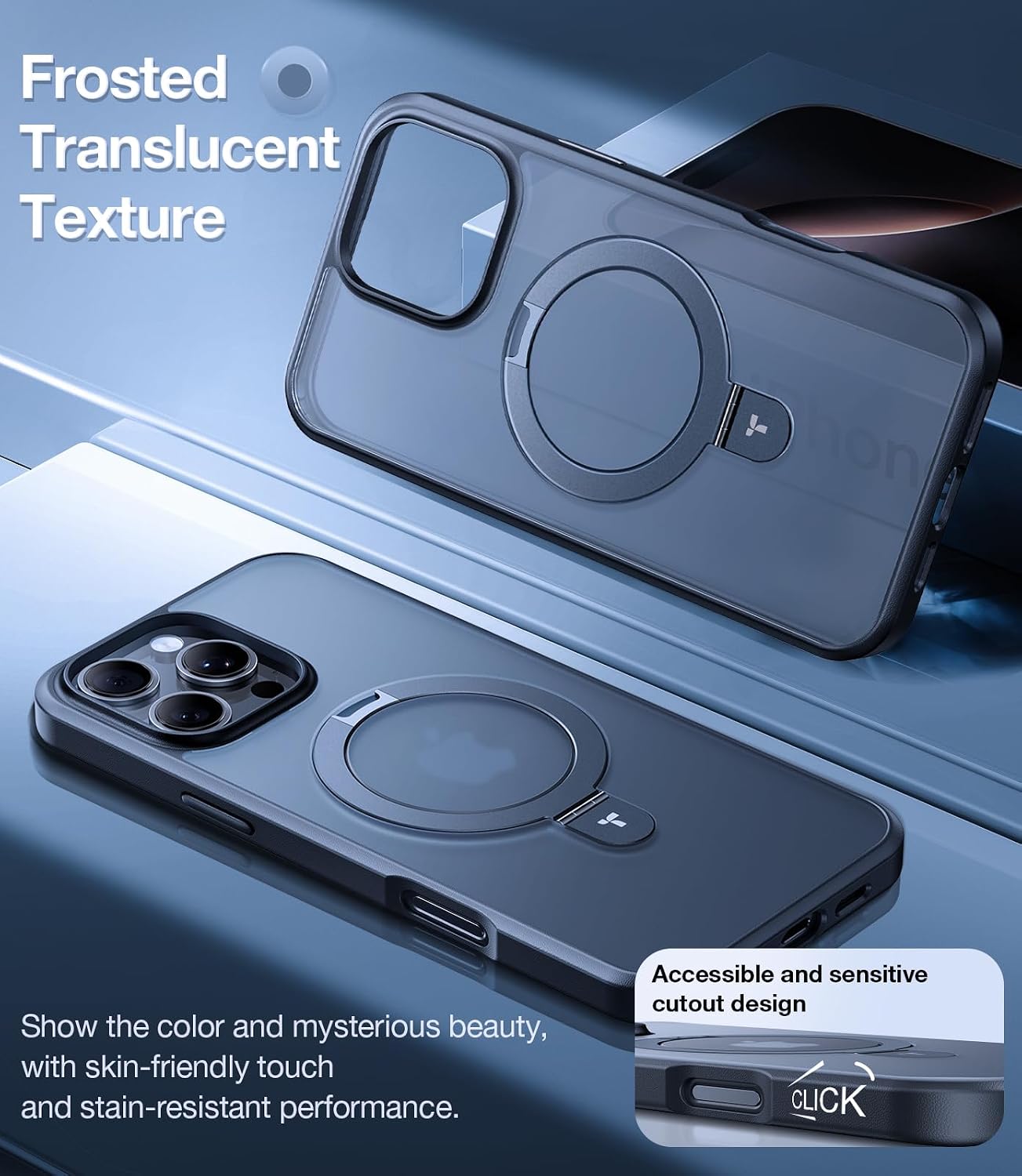 Thumbnail 6 de TORRAS Ostand iPhone 16 Pro Max Case 6.9