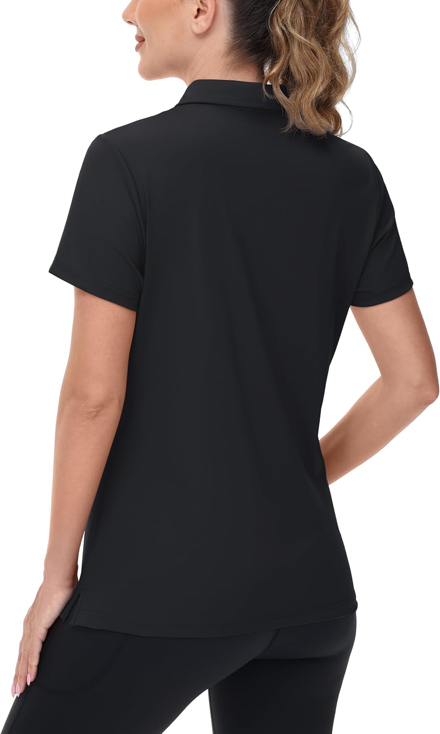 Detalle 2 de TACVASEN Women Polo UPF 50+ V-Neck Shirt