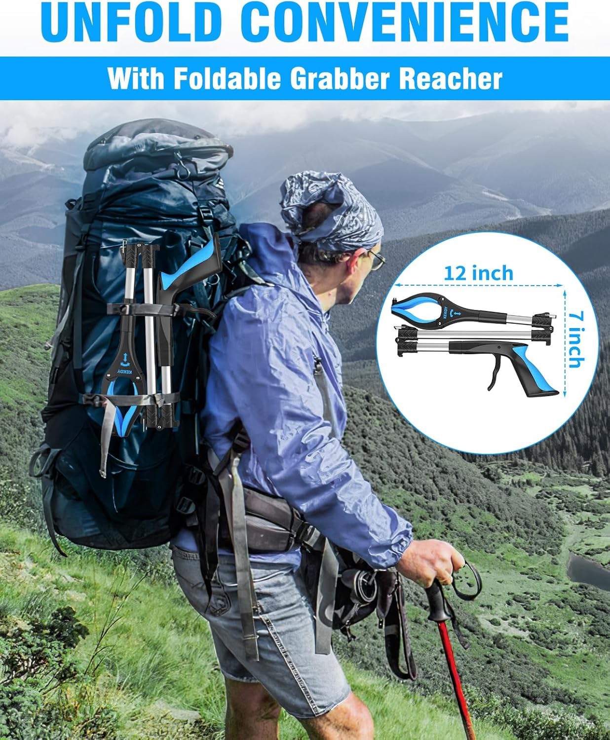 Thumbnail 5 de Kekoy 36" Extra‑Long Grabber Stick 91 cm