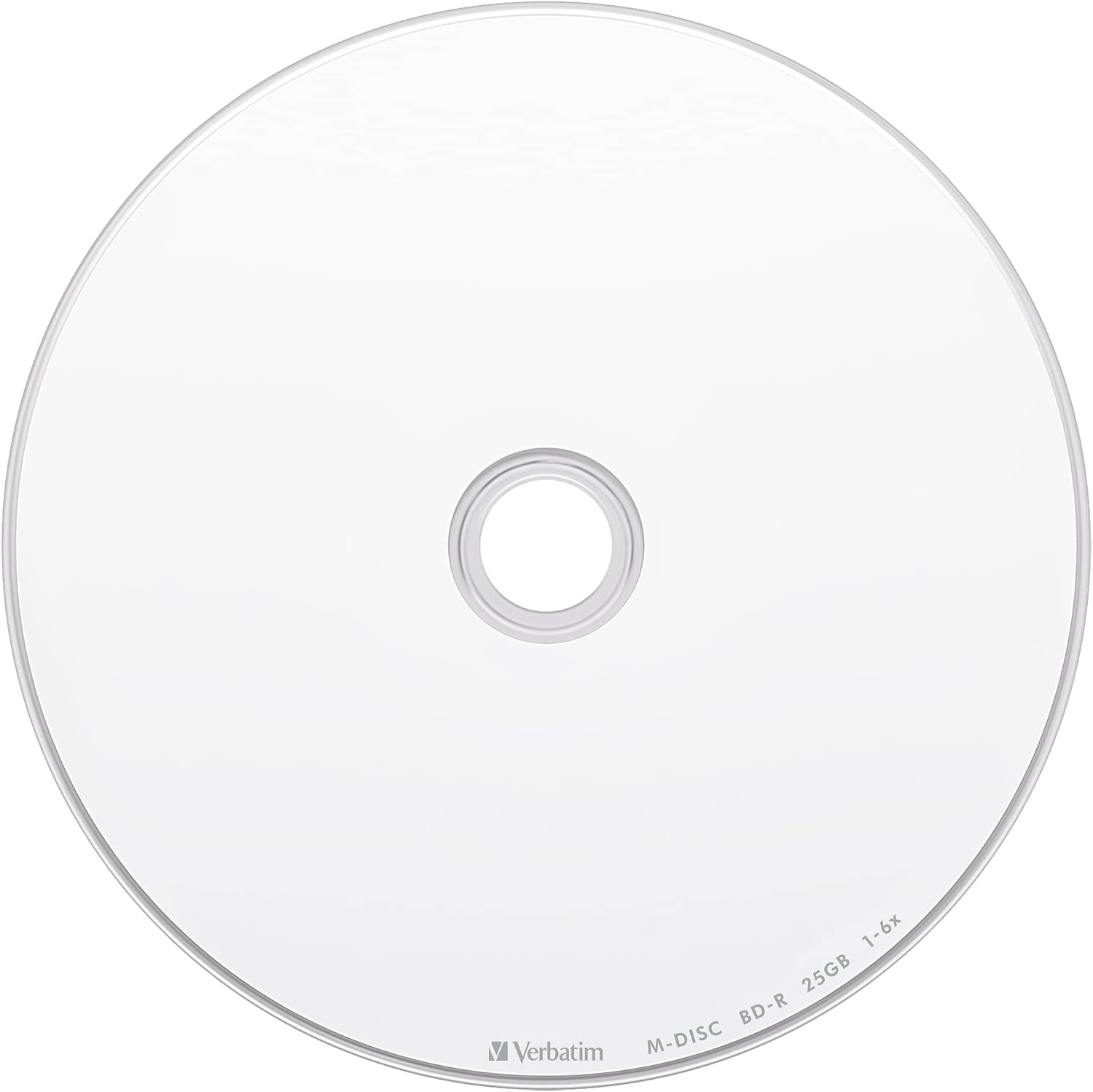 Detalle de バーベイタム DBR25RMDP5V2 M-DISC BD-R 25GB 5枚組 1~6倍速・印刷対応
