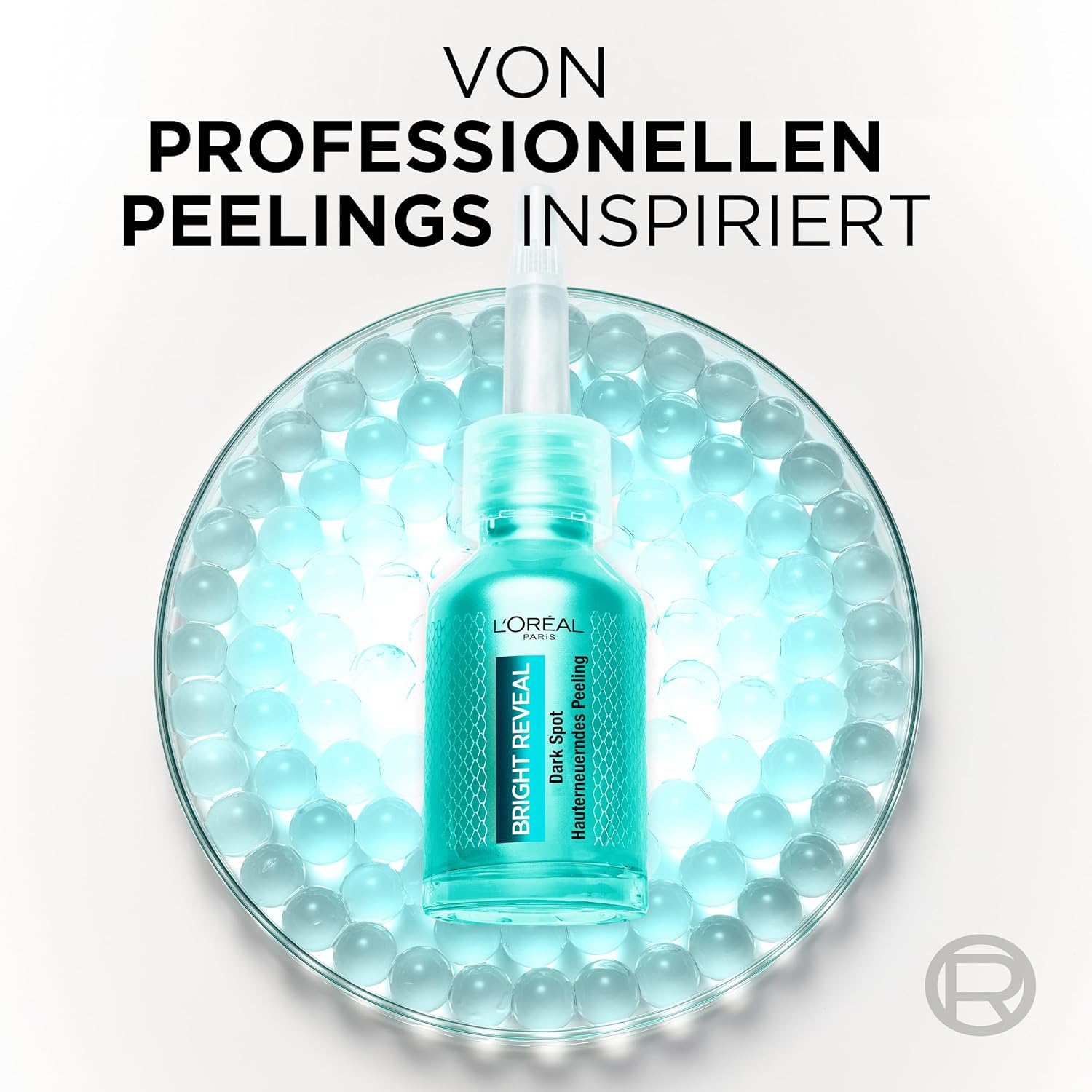 Detalle 2 de L'Oréal Paris Bright Reveal Dark Spot Peeling mit Niacinamid & AHA – Hauterneuerndes Peeling, 25 ml