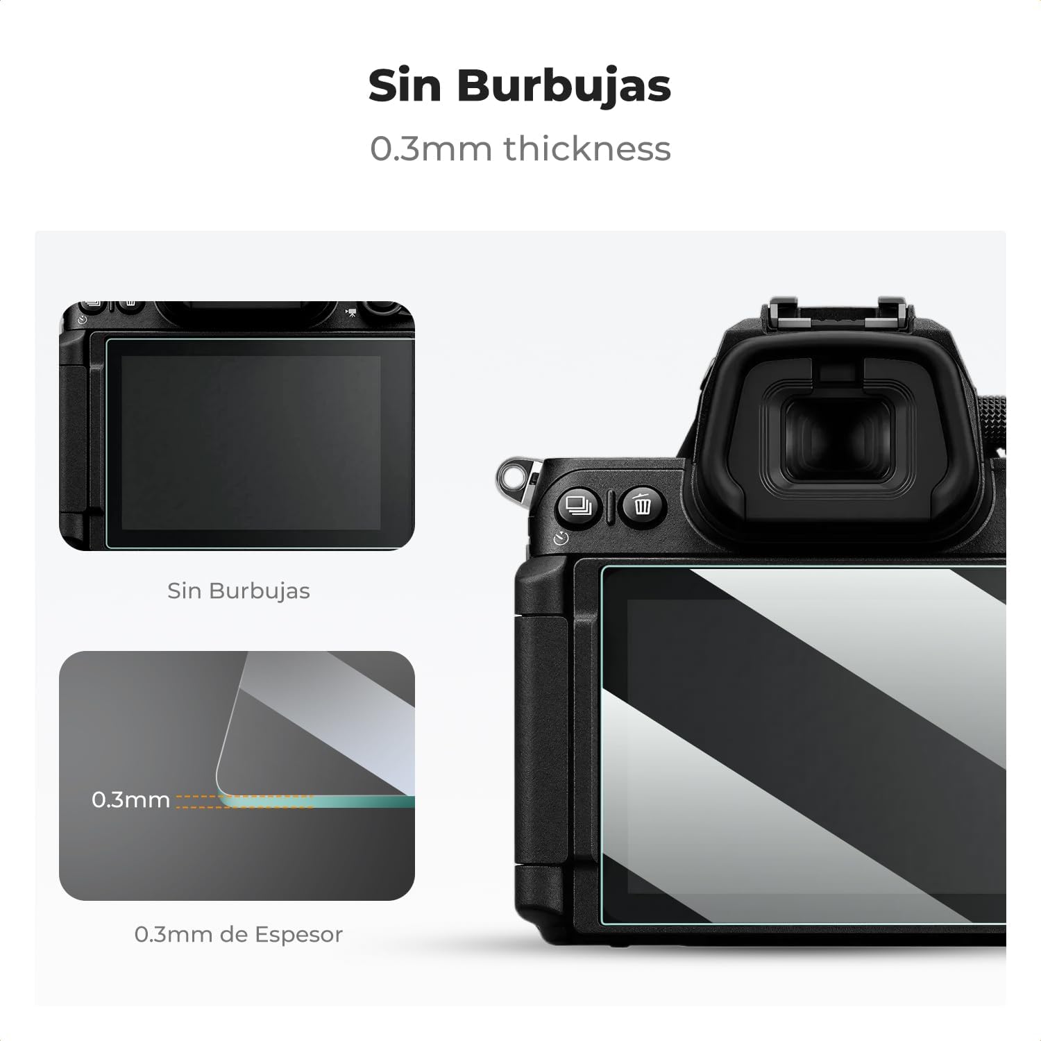 Thumbnail 5 de K&F CONCEPT Protector pantalla 3 pcs 0,3 mm