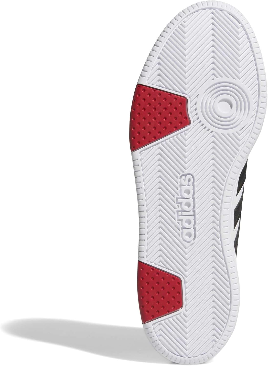 Thumbnail 2 de adidas Men's Hoops Classic Shoes (FTWR White/Team Victory Red/Core Black) – 9 UK