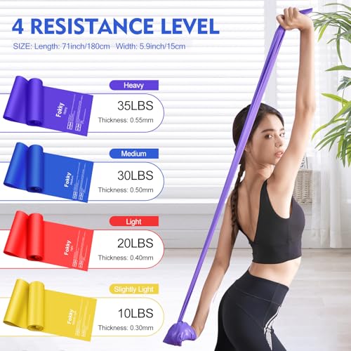 Detalle 2 de Fokky Bandas elásticas musculación 4 niveles 1,8 m