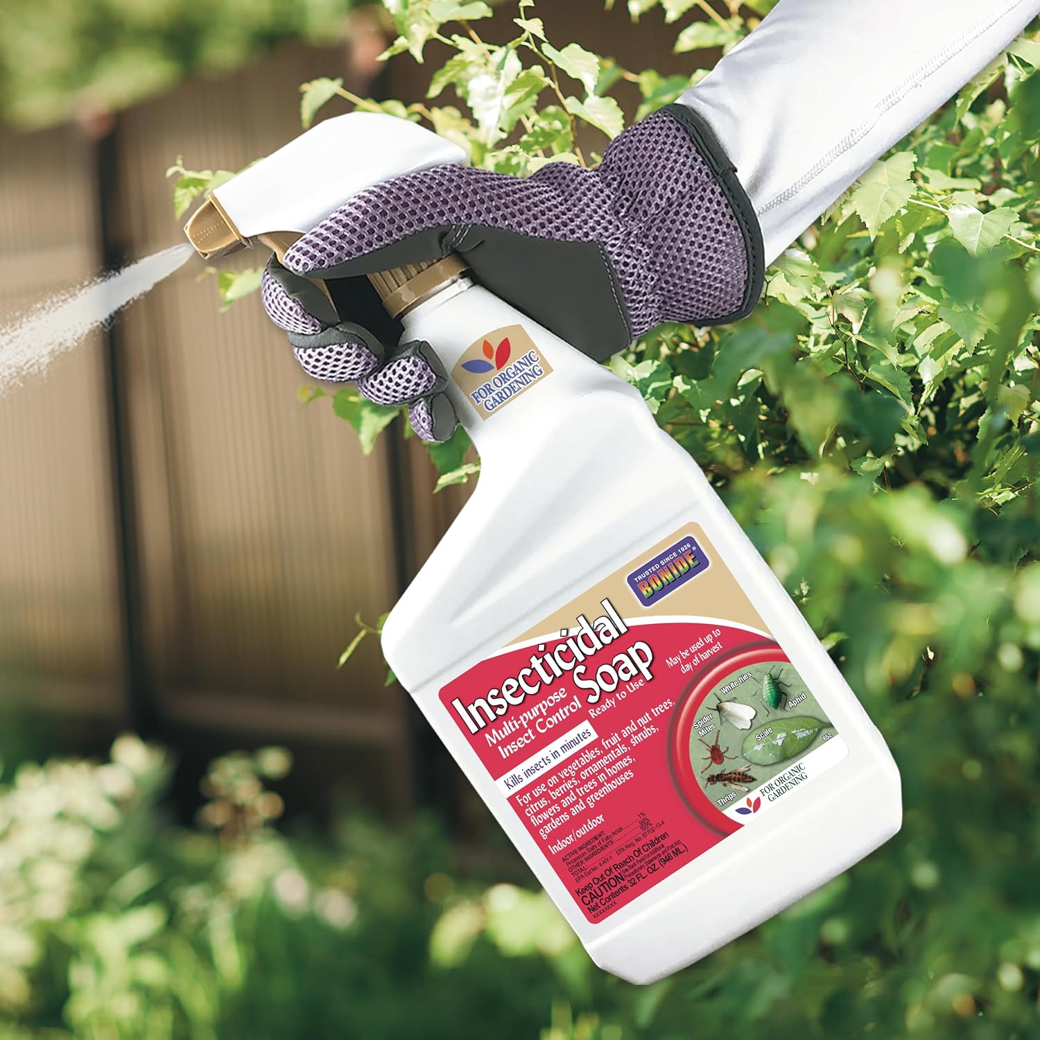 Thumbnail 4 de Bonide Insecticidal Soap, 32 oz Ready-to-Use Spray for Organic Gardening