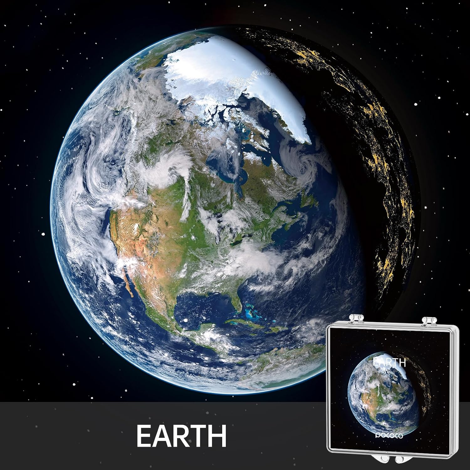 Detalle de Sonnensystem 8 Scheiben für POCOCO Galaxy Projector – passend für 5K Ultra HD