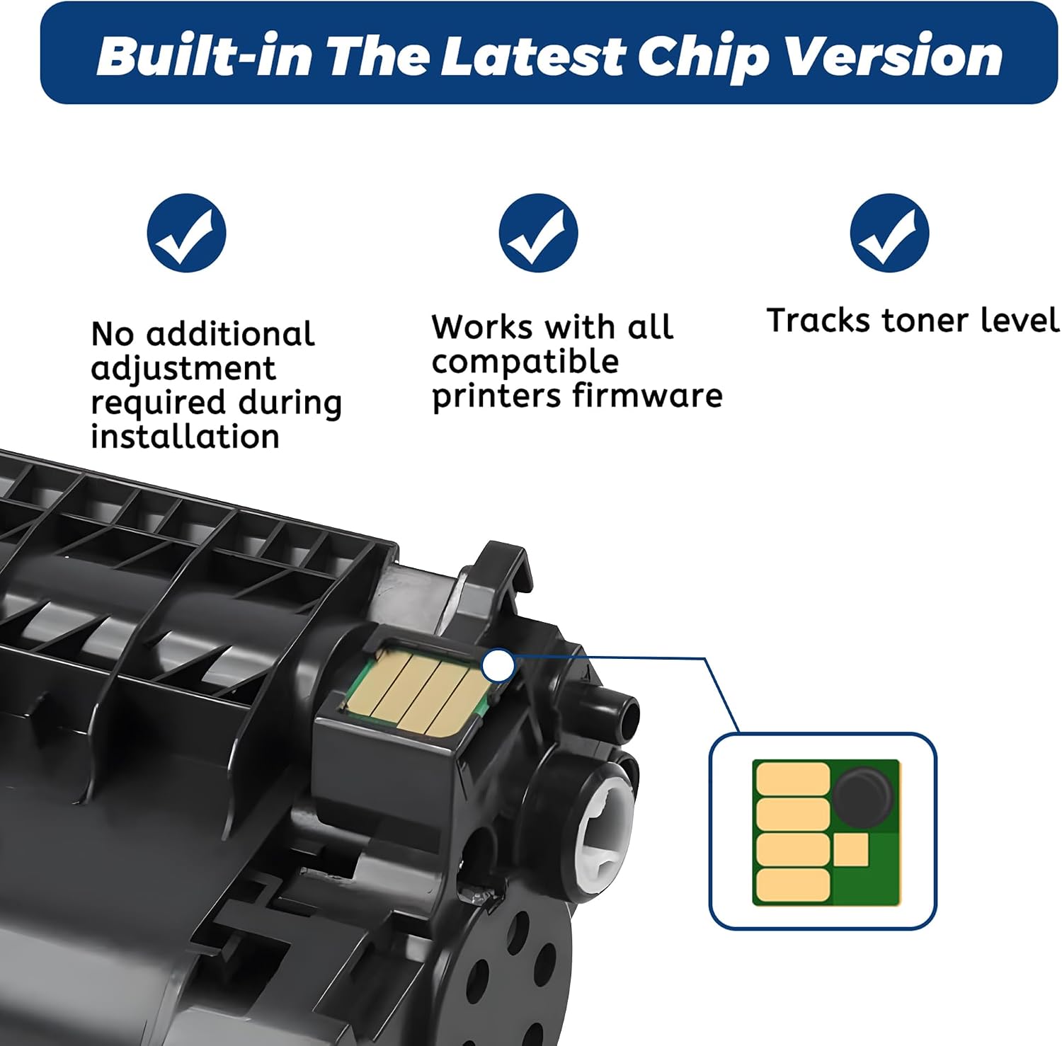 Detalle 2 de RitoTech MP C2003/C2503/C2004/C2504 4-Pack Toner Cartridges with Chip