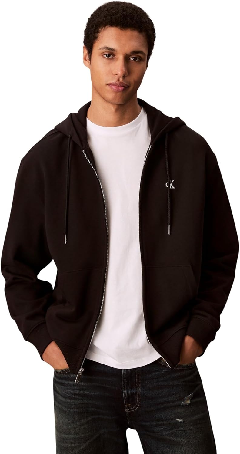 Thumbnail 5 de Calvin Klein Ls EU 350terry Monogram Fz Hoodi LV04rd240g Sweatshirts Homme