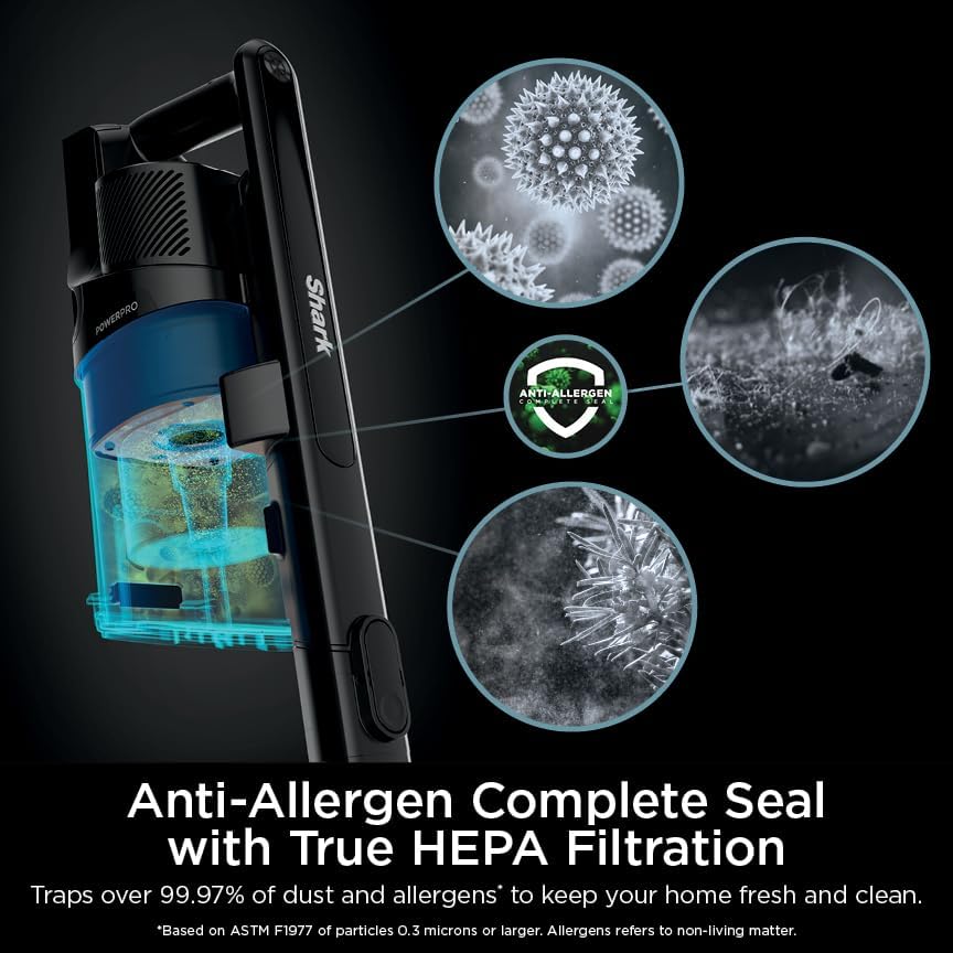 Thumbnail 6 de Shark IZ370HC PowerPro Cordless Stick Vacuum with FloorDetect and HEPA Filtration