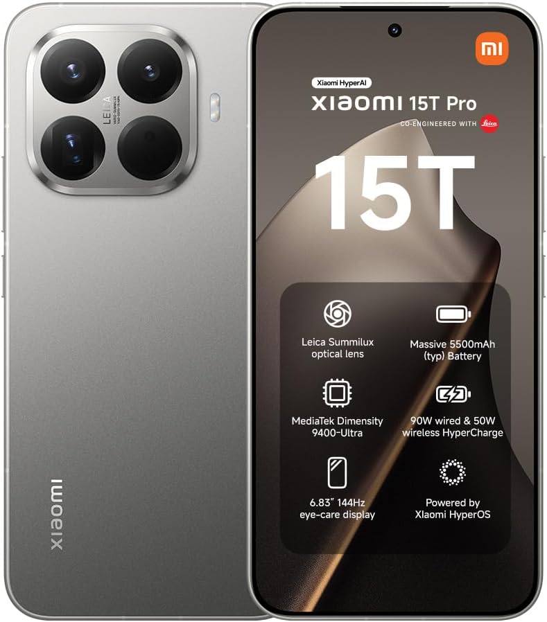 Detalle de XIAOMI 15T Pro 12+512GB Smartphone