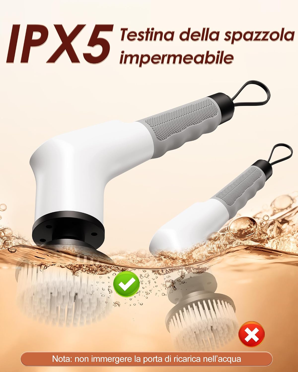 Thumbnail 6 de Spazzola rotante pulizia casa 2025, 3000 mAh
