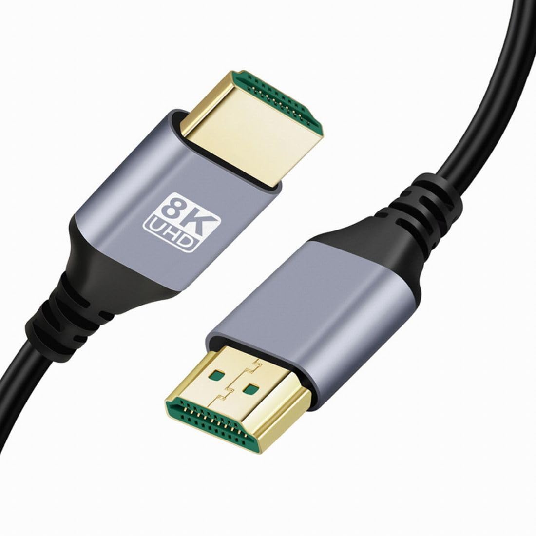 Detalle de chenyang HDMI 2.1 Kabel – 8K@60Hz, 4K@120Hz, 48 Gbps, vergoldete Stecker, 0,5–5,0 m