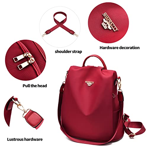 Detalle 2 de shepretty Mochila antirrobo impermeable para mujer 8888J
