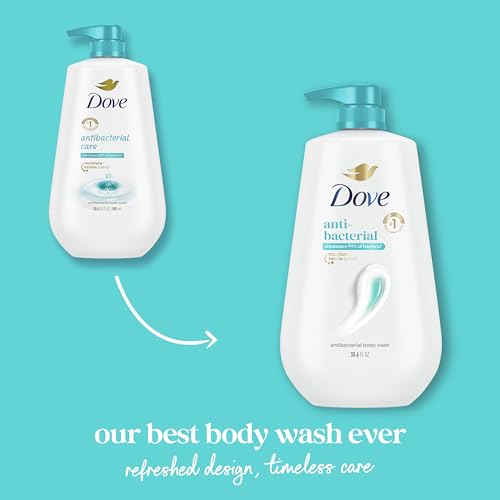 Detalle de Dove 24hr Antibacterial Body Wash with Pump, 30.6 oz