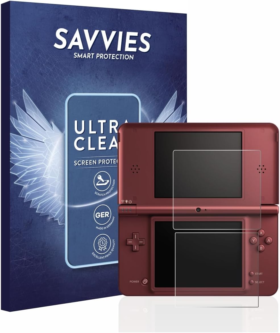Detalle de savvies 18 Stück Schutzfolie für DSi XL