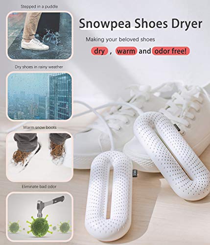 Thumbnail 1 de Snowpea Electric Shoe Dryer: 3/6/9 Hours Timed, 55°C Drying with UK Plug
