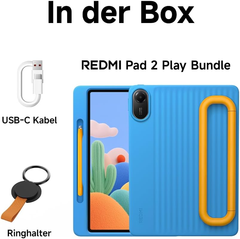 Thumbnail 6 de Xiaomi 11-Zoll Kinder-Tablet mit Hülle & Stylus (2,5K 90 Hz, 4+128 GB, Wi‑Fi 5) – mattes Glas, 9000 mAh, grau