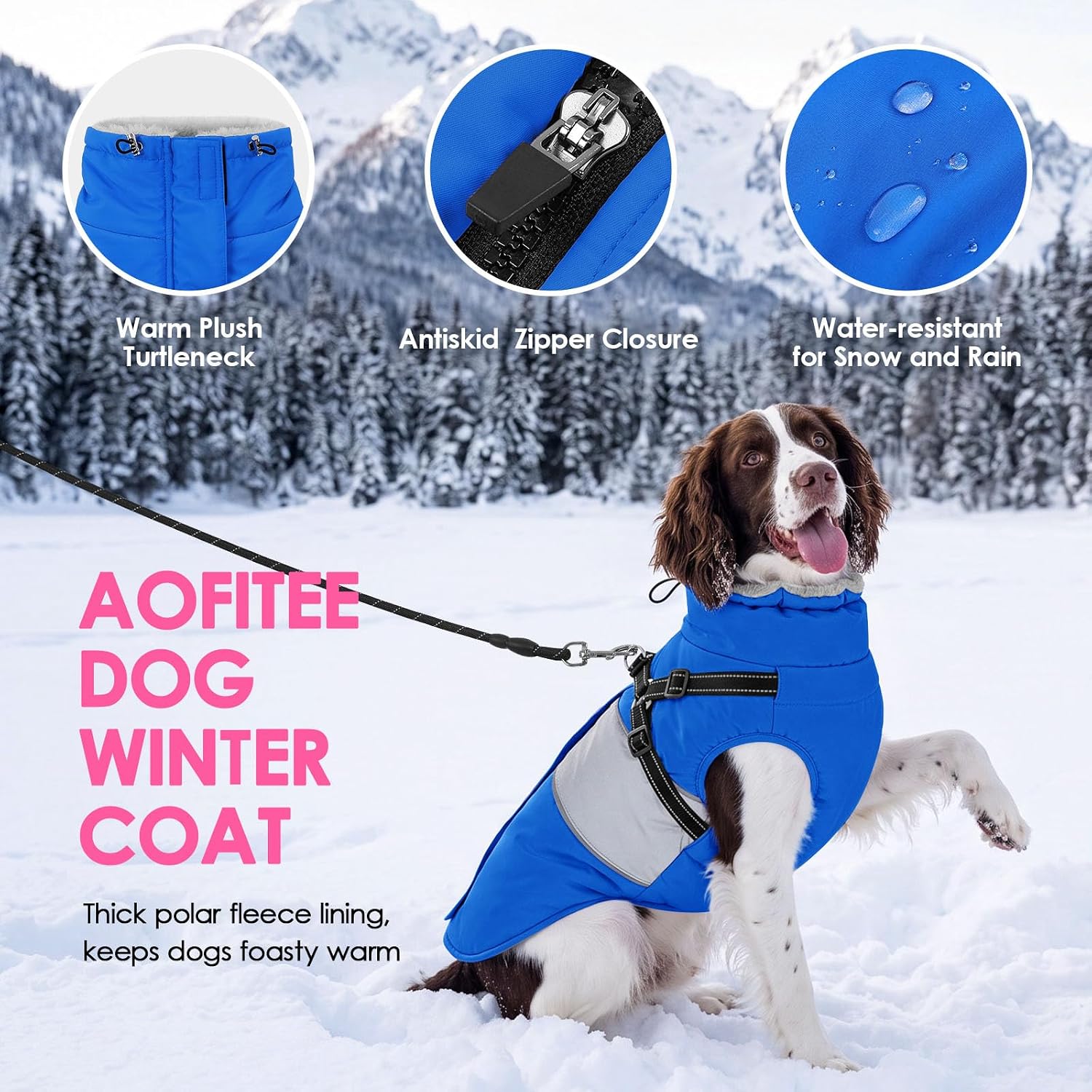 Thumbnail 2 de AOFITEE Dog Coat, size M