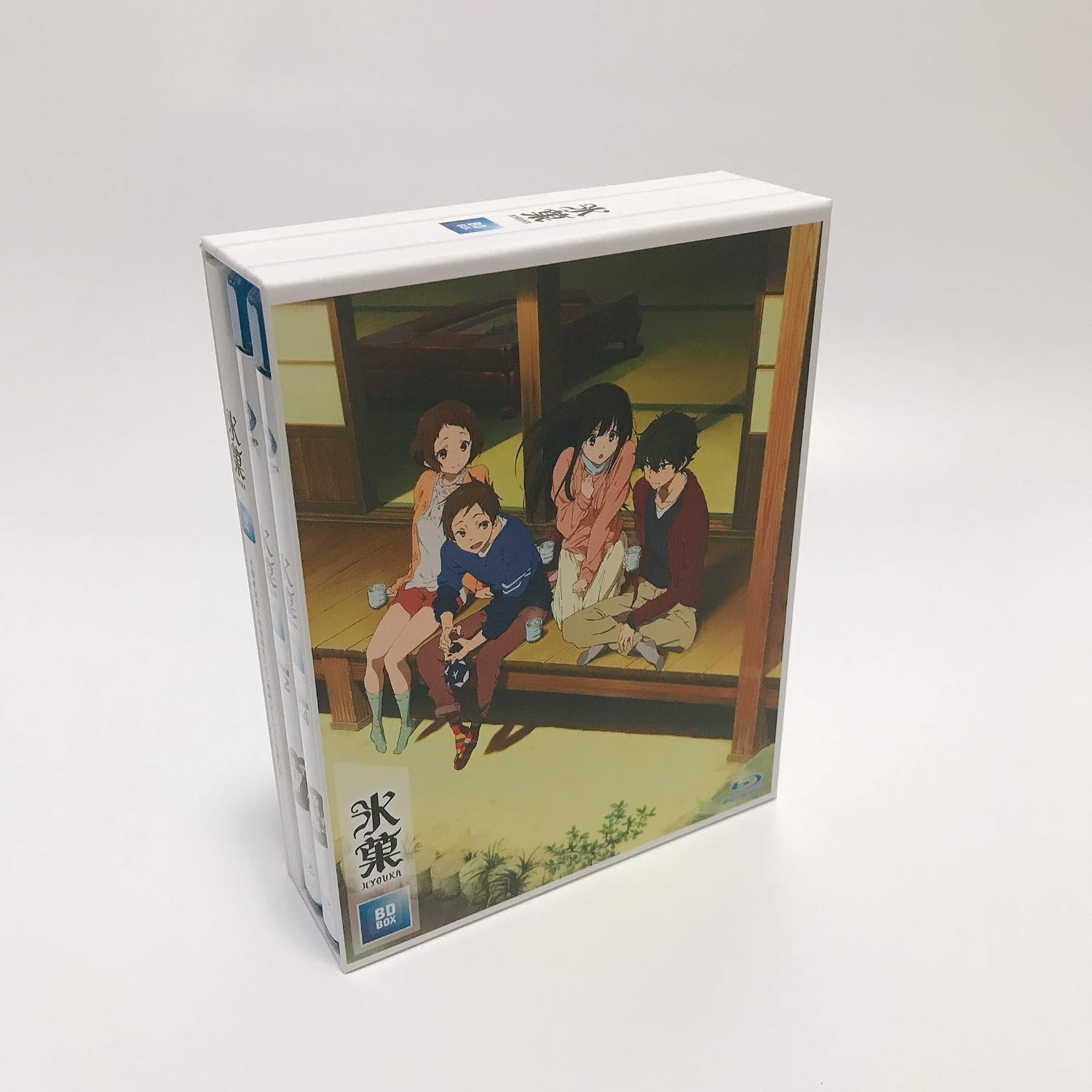 Detalle de 「氷菓」BD-BOX Blu-ray 全23話収録・4枚組・再生時間8時間45分