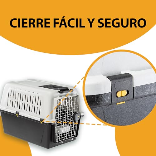 Detalle 2 de Ferplast Atlas 50 Professional transportín para perros talla media-grande
