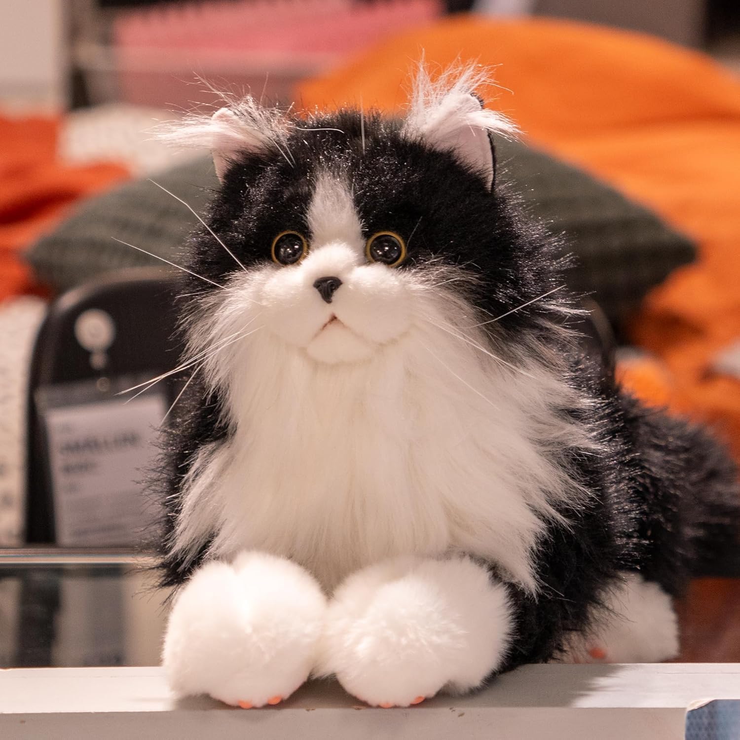 Detalle de Chongker Lifelike Cat Plush Toy