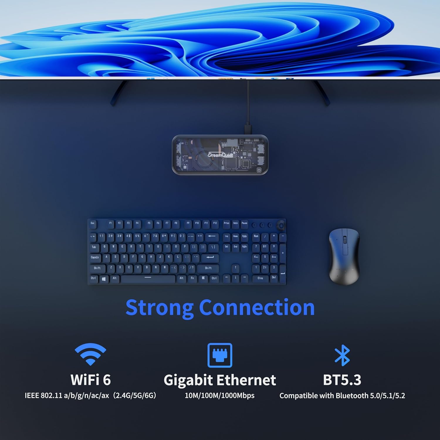 Thumbnail 4 de DreamQuest Ultra Fast Mini PC Intel N95 12GB 512GB