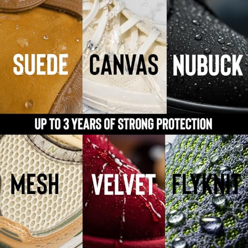 Detalle de Liquiproof LABS Shoe & Trainer Protector Spray – High-Performance, Non-Toxic Shield