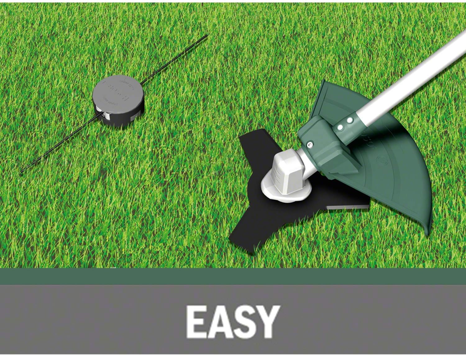 Thumbnail 4 de Bosch AFS 23-37 strimmer with three-prong blade and cutting line spool (1000W)