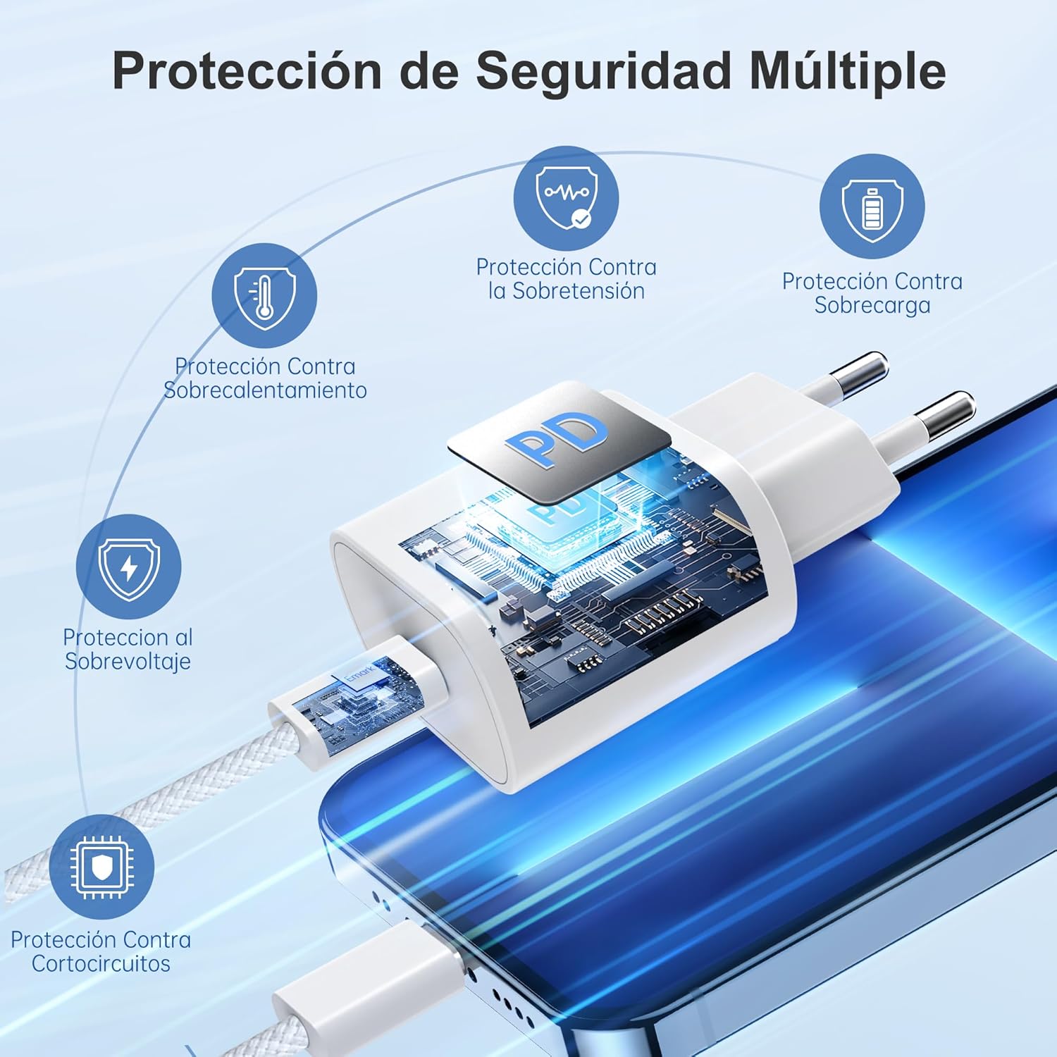 Thumbnail 4 de YISH Cargador USB C 25W