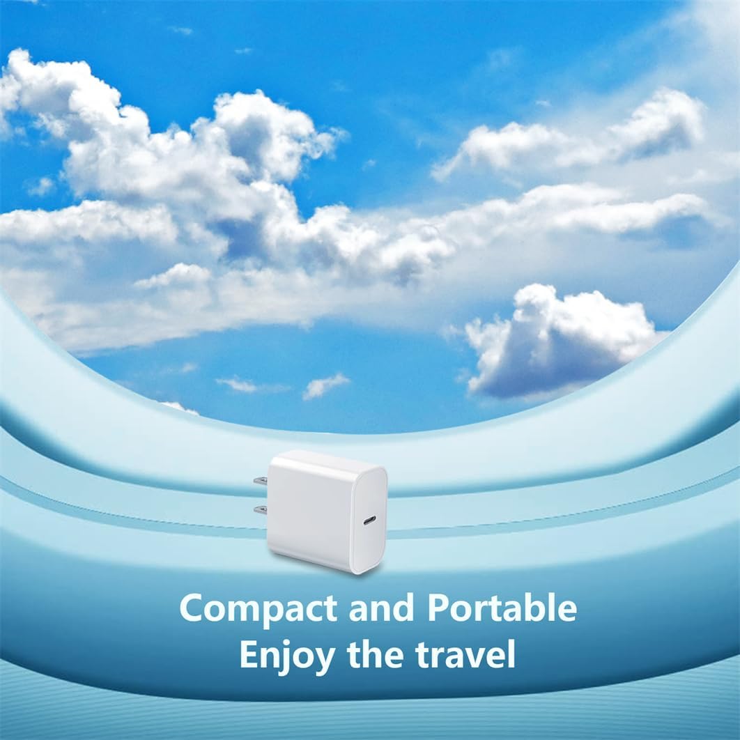 Thumbnail 5 de Fast USB-C Charger Block 20W USB-C Power Adapter 📱
