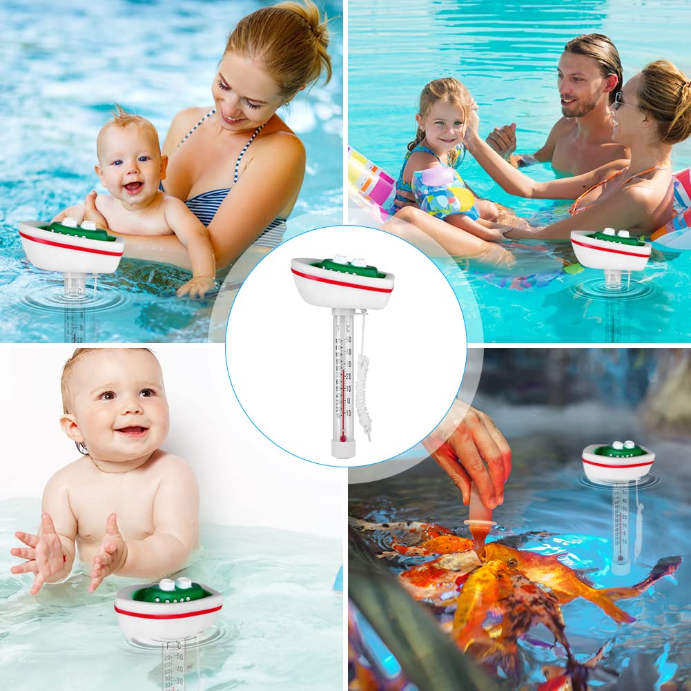 Thumbnail 6 de OFFCUP Schwimmendes Poolthermometer mit Wassertemperatur-Sensor (10 bis 120 °F / -10 bis 50 °C)