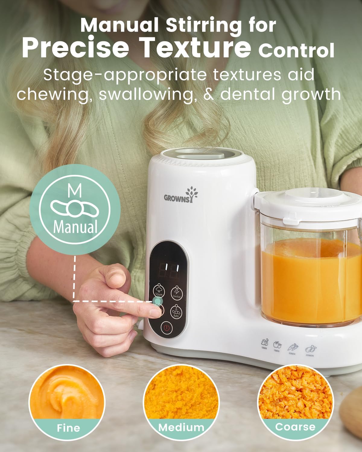 Thumbnail 5 de GROWNSY Baby Food Maker 1-Step