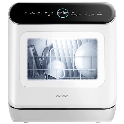 Thumbnail 8 de COMFEE’ MFD42S110W-IT Mini Lave-vaisselle de Table – 3 Couverts, 7 Programmes