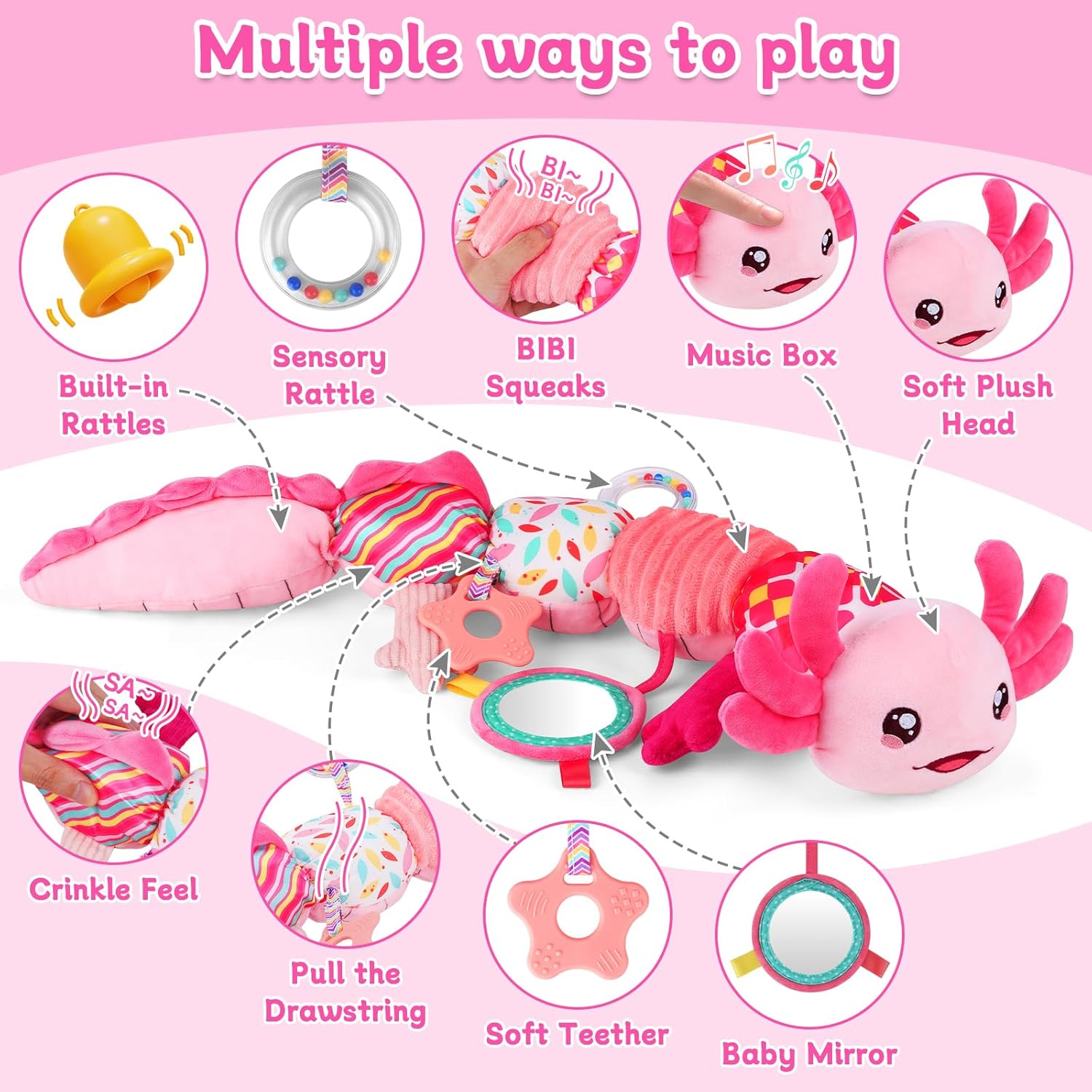 Thumbnail 1 de Baby Sensory Plush Music Toy 0–12 Months