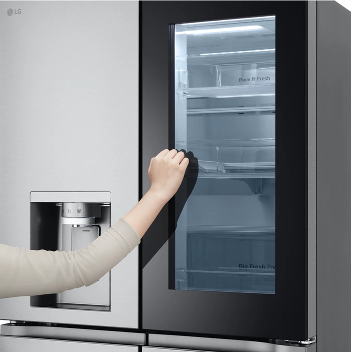 Thumbnail 2 de LG GMG861MBAE Side-by-Side-Kühlschrank: Großvolumen, InstaView und DoorCooling