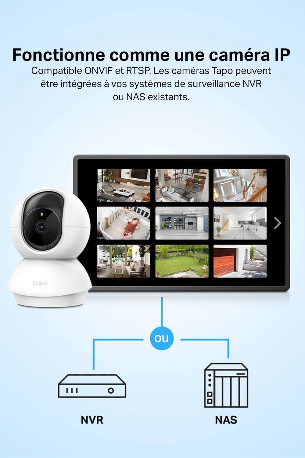 Thumbnail 5 de Tapo C200C caméra WiFi 1080p