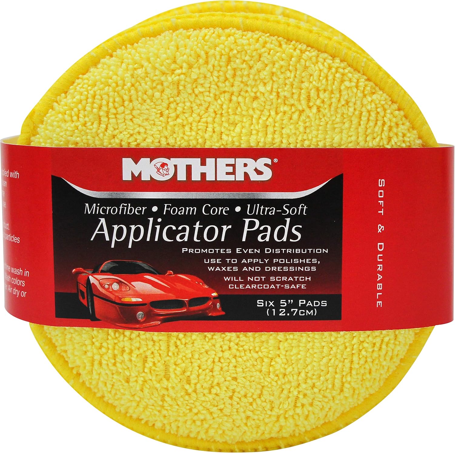 Detalle de Mothers Microfiber Polishing Pad, 5 Inch
