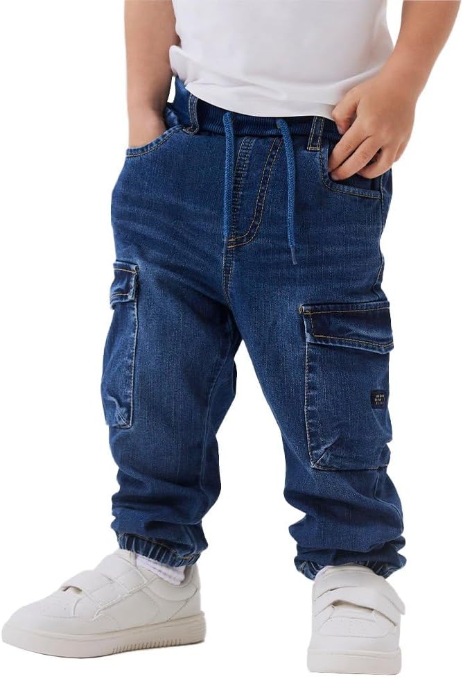 Detalle de NAME IT Nmmben Baggy R Cargo Jeans 9770-yt Noos – Pantalon cargo décontracté pour garçon
