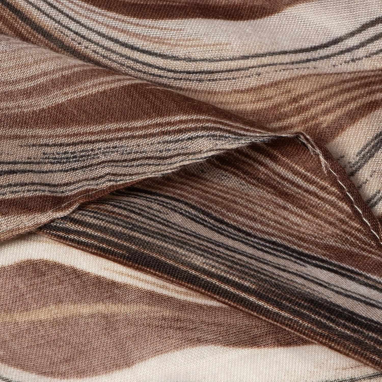 Thumbnail 5 de RIIQIICHY foulard da donna elegante in 100% poliestere, leggero e grande (180 x 90 cm)