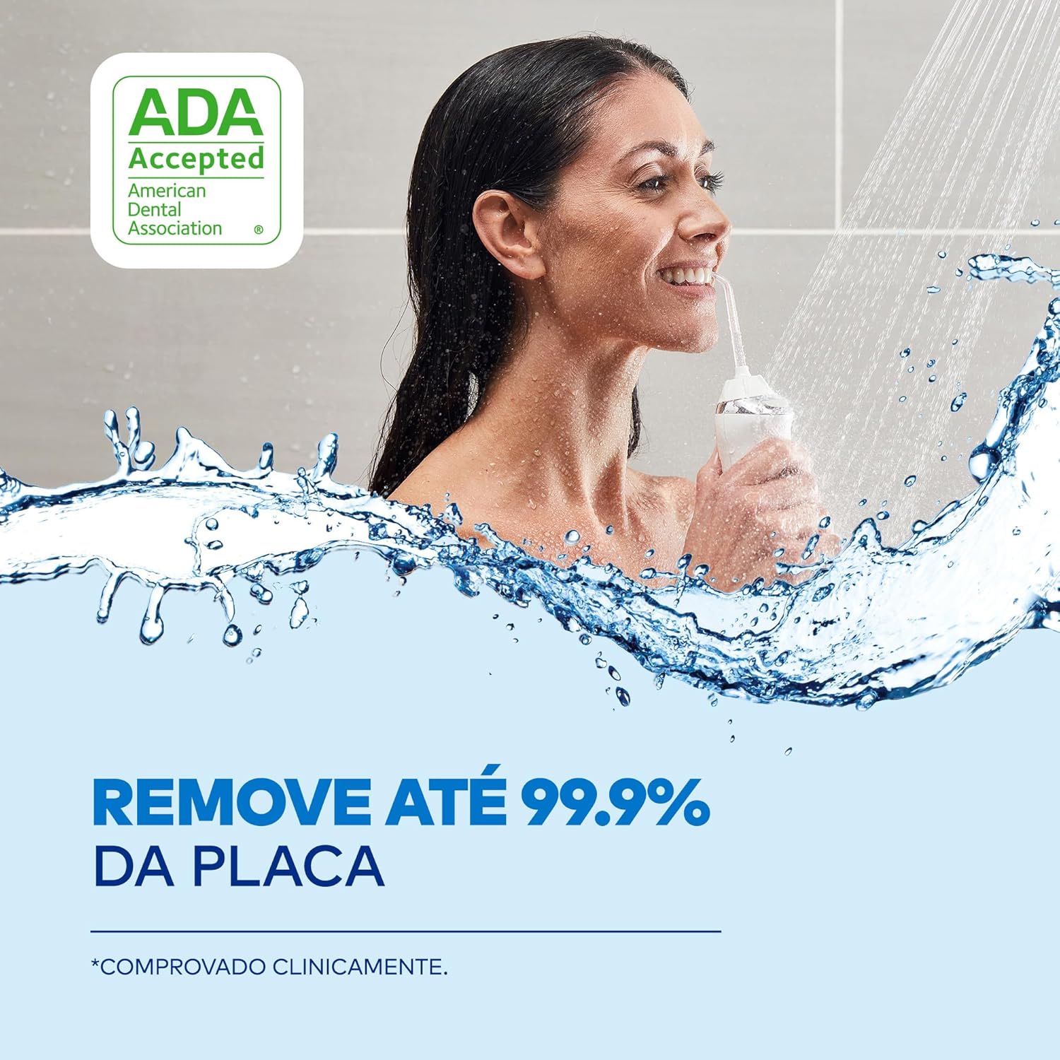 Thumbnail 4 de Waterpik WP-580EU: idropulsore dentale portatile con 3 impostazioni di pressione