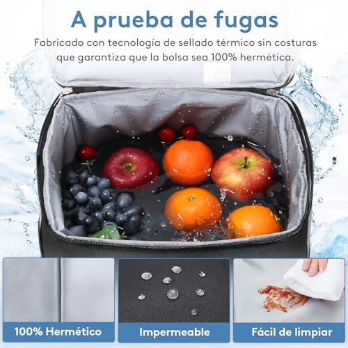 Thumbnail 3 de Lifewit Nevera Portátil 30L: bolsa isotérmica plegable para playa, camping y trabajo