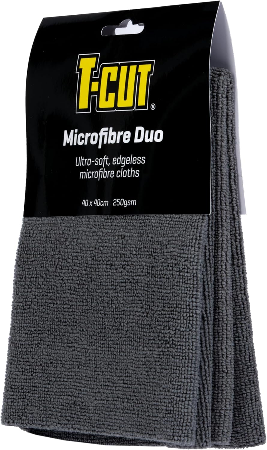 Thumbnail 1 de T-Cut Microfibre Duo Pack (Edgeless & Ultra-Soft) reusable polishing cloths