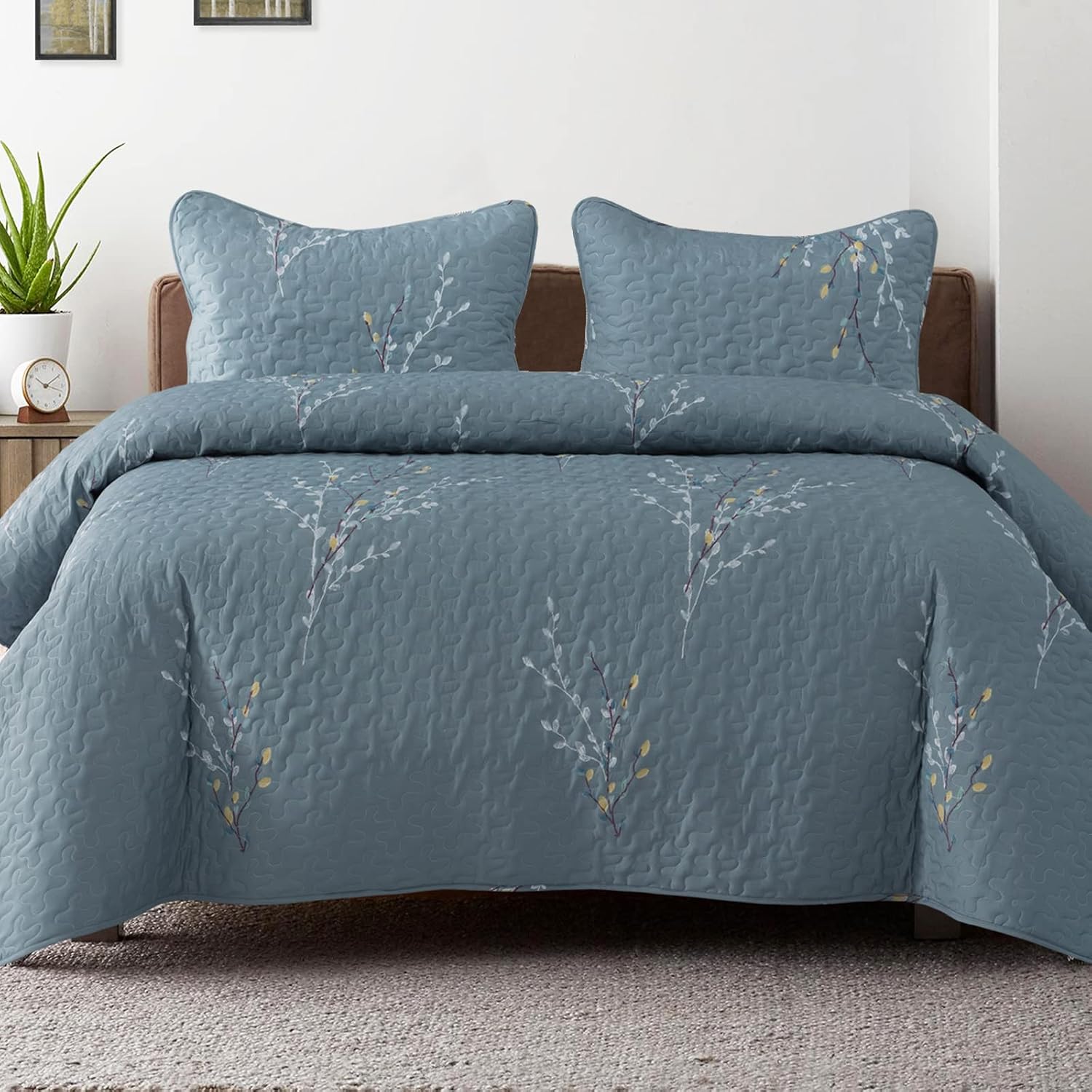 Detalle de Floral Quilt, California King