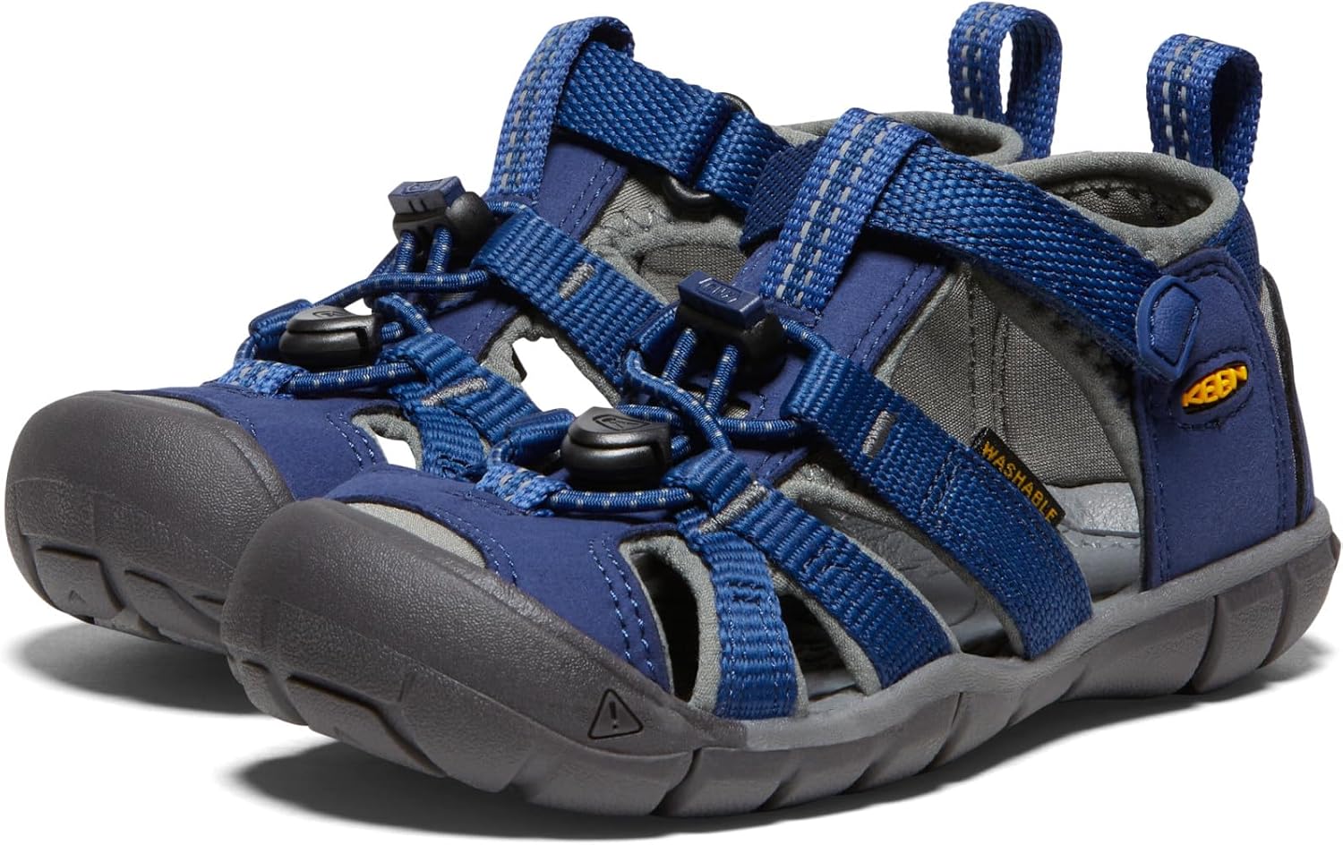 Detalle de KEEN Unisex Kinder Seacamp II CNX Sandale – wasserabweisend, schnelltrocknend, rutschfest