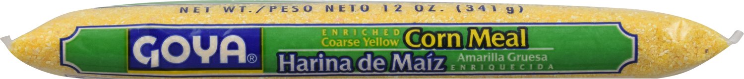 Detalle de Goya Foods Coarse Yellow Corn Meal, 12-Ounce Bags, Pack of 24