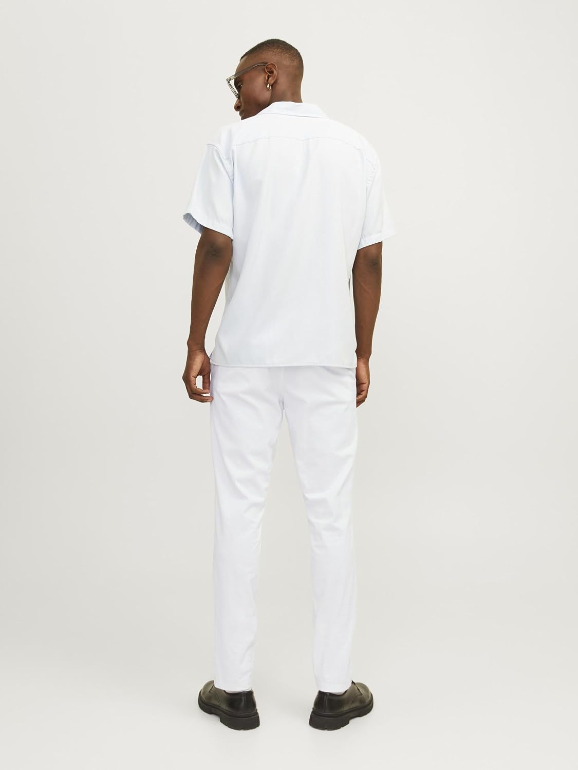 Detalle de Jack & Jones Marco Bowie – Pantaloni chino uomo casual comodi